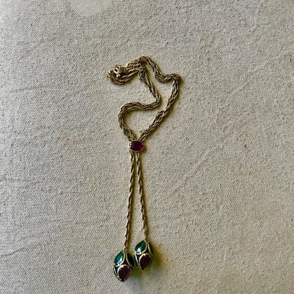 Vintage Trifari  Lariat Highly Collectable